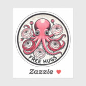 Gratis huggen sticker (Vel)