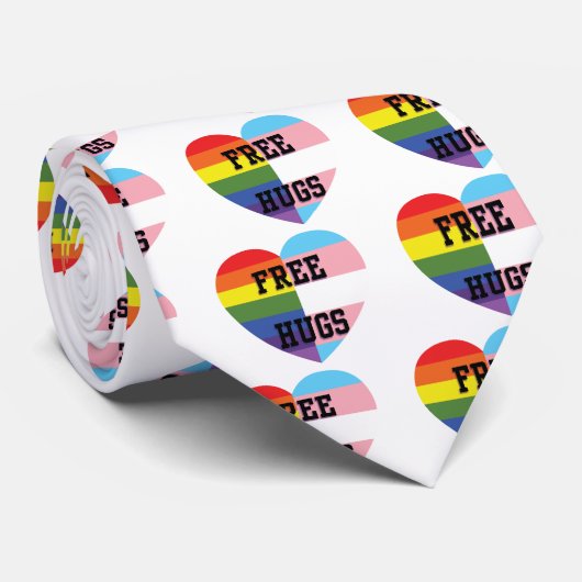 Gratis huggen stropdas (Opgerold)