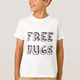 Gratis huggen t-shirt
