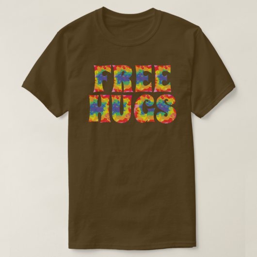 Gratis huggen t-shirt (Design voorkant)