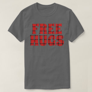 Gratis huggen t-shirt