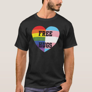 Gratis huggen t-shirt
