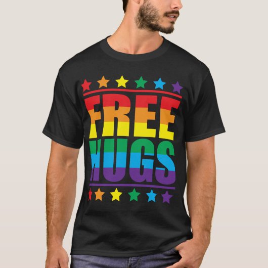 Gratis huggen t-shirt (Voorkant)