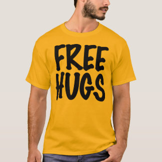 Gratis huggen t-shirt