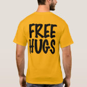 Gratis huggen t-shirt (Achterkant)
