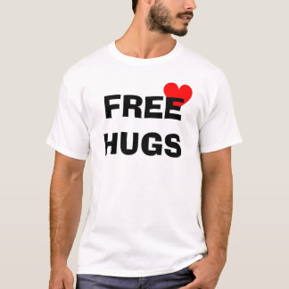 Gratis huggen t-shirt