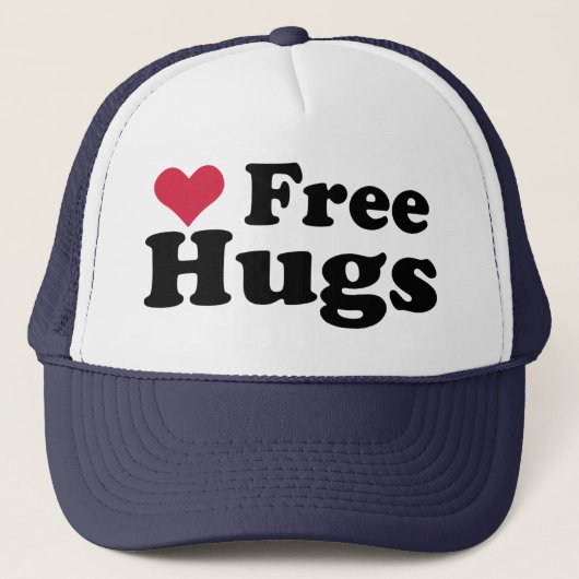 Gratis huggen trucker pet (Voorkant)