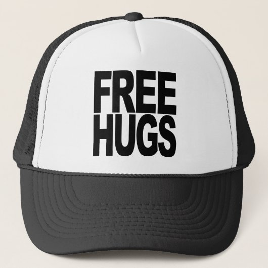 Gratis huggen trucker pet (Voorkant)