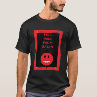 Gratis huggen uit Satan T-shirt