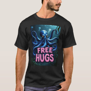 GRATIS HUGS (8 armen = 4x meer liefde) Grappige Oc T-shirt