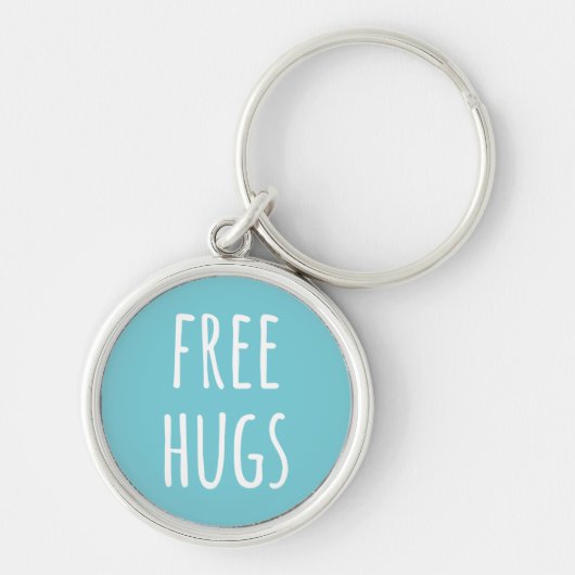 Gratis Hugs Button Sleutelhanger (Voorkant)