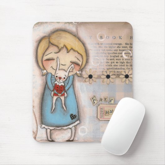 Gratis hugs - Muismat (Met muis)