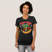 GRATIS HUGS & RAMEN RED PANDA WOMENS T-SHIRT (Voorkant volledig)