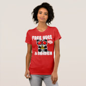 GRATIS HUGS & RAMEN-T-SHIRT T-SHIRT (Voorkant volledig)