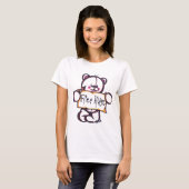 Gratis Hugs Ringer T T-shirt (Voorkant volledig)