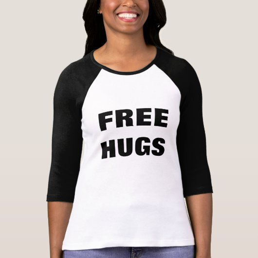 GRATIS HUGS-shirt T-shirt (Voorkant)