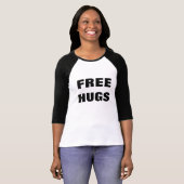 GRATIS HUGS-shirt T-shirt (Voorkant volledig)