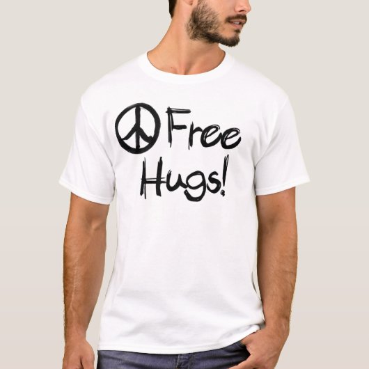 Gratis Hugs! T-shirt (Voorkant)