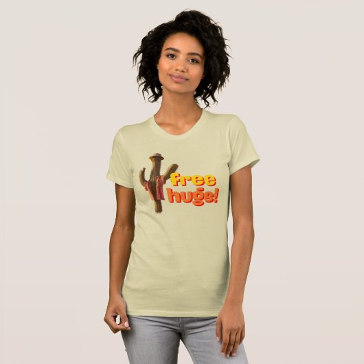 Gratis Hugs! T-shirt (Voorkant volledig)
