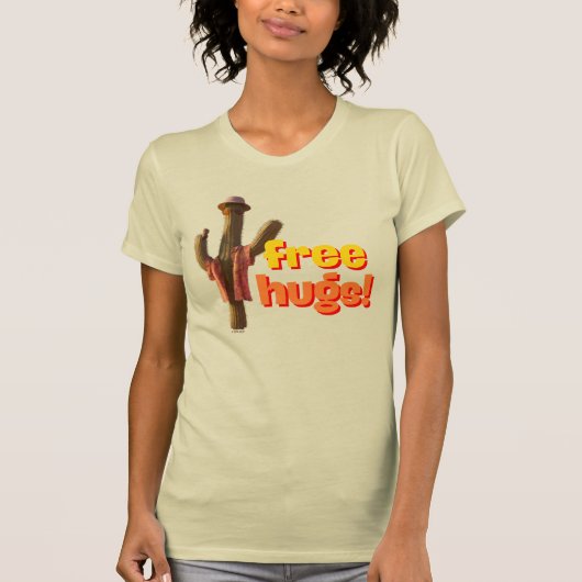 Gratis Hugs! T-shirt (Voorkant)