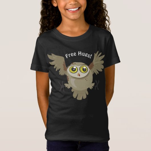 Gratis Hugs! T-shirt van de boomgaard kind (Voorkant)