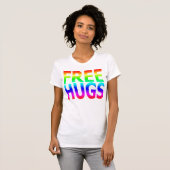 GRATIS HUGS Tanktop voor regenboogvisserij, vrouwe (Voorkant volledig)