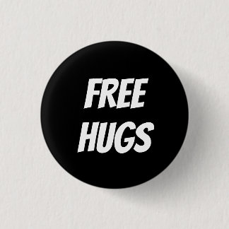 GRATIS HUGS-toets Ronde Button 3,2 Cm