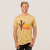 Gratis Hugs! Tri-Blend Shirt (Voorkant volledig)