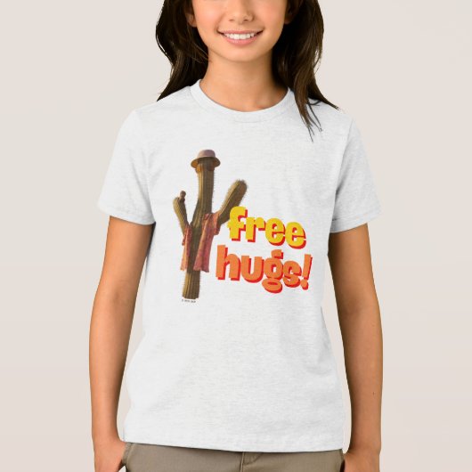 Gratis Hugs! Tri-Blend Shirt (Voorkant)