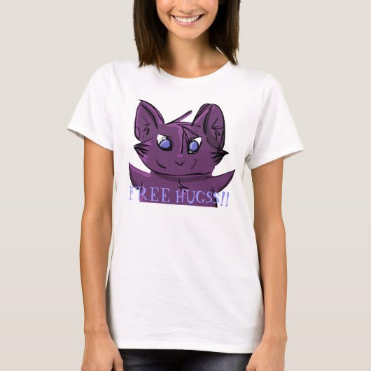 Gratis hugss! t-shirt (Voorkant)