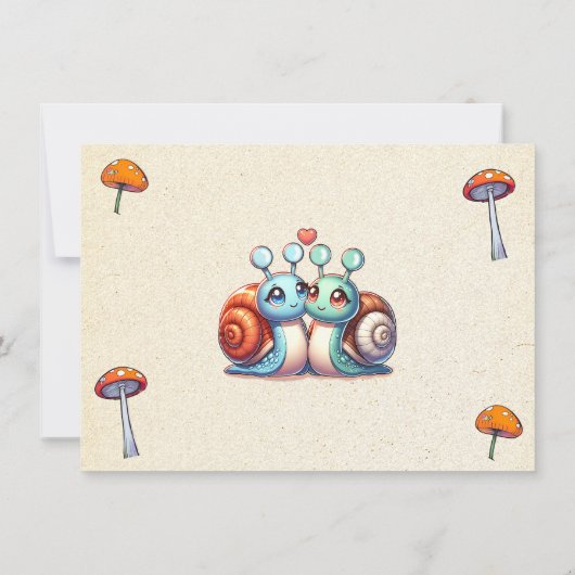 Gratis Huisje Kern Bloemige Bruiloft Save The Date (Achterkant)