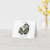 Gratis in de tuin - Een Japans tuinontwerp Kaart (Gele Bloem)