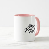 Gratis Inspirerend Yoga Quote Mok (Voorkant rechts)