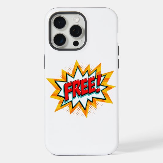 gratis iPhone hoesje (Achterkant)