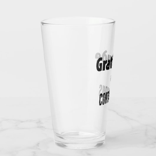 Gratis is besmettelijk glas (Rechts)