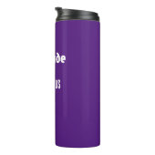 Gratis is besmettelijk thermosbeker (Geroteerd rechts)