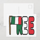 Gratis Italië - Italexit Briefkaart (Voorkant / Achterkant)