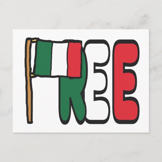 Gratis Italië - Italexit Briefkaart (Voorkant)