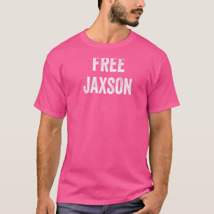 Gratis Jaxson steun Jaxson's vrijlating uit gevang T-shirt