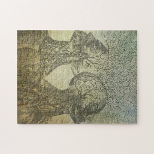 Gratis je geest legpuzzel (Horizontaal)