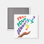 Gratis je geslacht magneet (Voorkant / Achterkant)