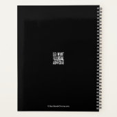 Gratis Juridisch Advies - Grappige Jurist Citaten Planner (Achterkant)