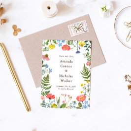 Gratis kaart Whimsical Meadow Wildflowers