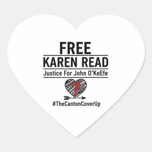 Gratis Karen Read Sticker Rechtvaardigheid Voor Jo (Voorkant)