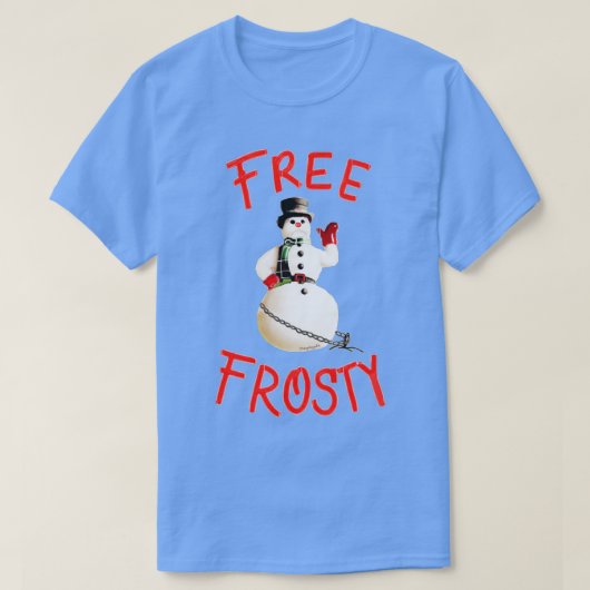 Gratis Kerst met de krankzinnige kerst Gi T-shirt (Design voorkant)