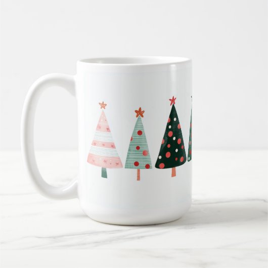 Gratis Kerstbomen Mok (Links)