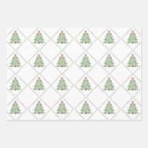 Gratis Kerstboom Inpakpapier