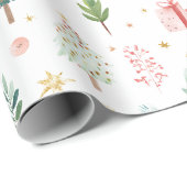 Gratis Kerstmis Verpakkings Papier met Fantasievol (Rol Hoek)