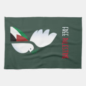 Gratis keukenhanddoek voor Palestina – Solidaritei (Horizontaal)