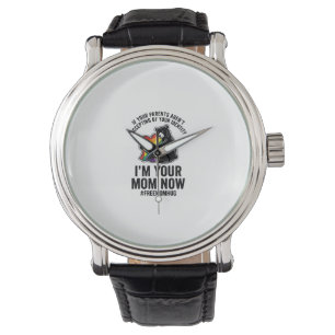 Gratis knuffel beren trots vintage T-shirt ontwerp Horloge